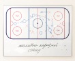 Стенд магнитно-маркерный «Хоккейное поле», 1200 х 900 мм, аналог профиля Nielsen