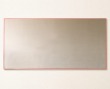 Стенд тканевый светлого-бежевого цвета 2000 х 1000 мм, аналог профиля Nielsen красный глянец