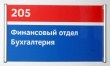 Табличка на основе алюминиевого профиля Cosign, защита ПЭТ, 224 х 130 мм. Стоимость 1210 рублей.