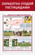 № 34-043 Обработка угодий пестицидами 550 х 850 мм, 1 плакат А2