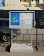 Стенд уличный для Ледокола «Красин», 1200 х 800 мм, профиль Квадро, стекло – литой поликарбонат. Стоимость 38790 рублей