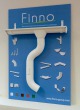 Стенд для Finno с образцом водостока 1200 х 820, основа - МДФ 10 мм, полноцветная печать. Стоимость 3580 рублей.